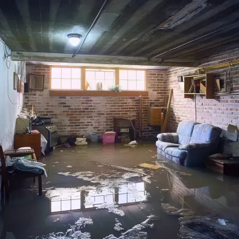 Flooded Basement Cleanup in Highlands, TX